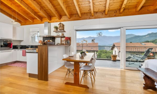 Immobilie in Villa Luganese - MODERNO ATTICO DI 3.5 LOCALI CON TERRAZZA A VILLA LUGANESE - Bild 9