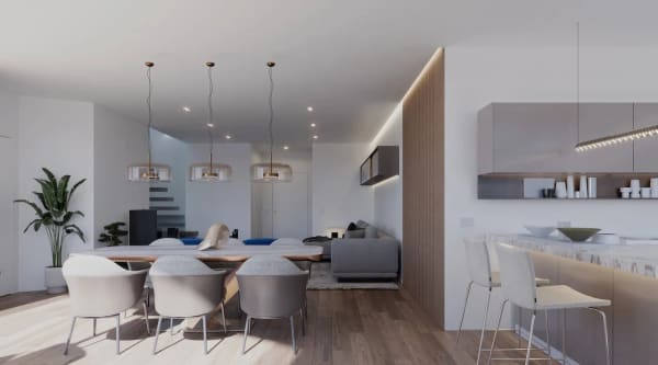 Immobilie in Vaglio - Elegante Appartamento di 4.5 Locali a Vaglio  con giardino – Nuova Costruzione 2026 - Bild 2