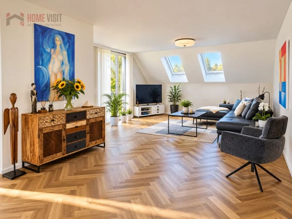 Immobilie in Rifferswil - 174 m² Wohntraum - exklusive Attika-Maisonette in Rifferswil - Bild 0