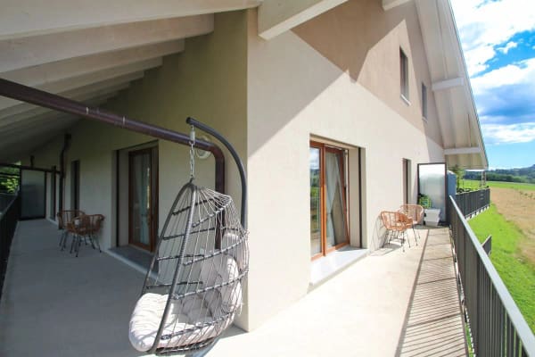 Immobilie in Carrouge Vd - TrÃ¨s beau 3.5 PiÃ¨ces avec grand balcon et magnifique vue campagne - Bild 9