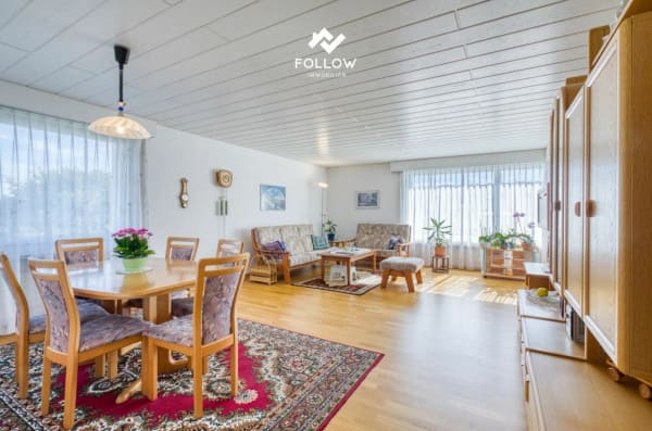 Immobilie in Lyss - Viel Platz und herrlich hell: 4.5-Zimmer-Wohnung mit grossem Balkon - Bild 2
