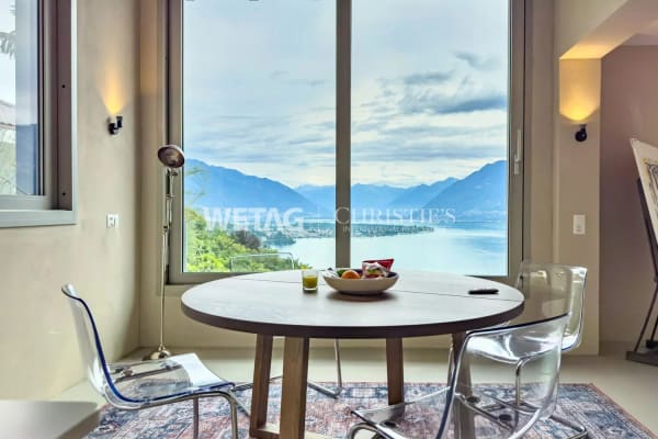 Immobilie in Ronco Sopra Ascona - Ronco sopra Ascona: Moderne Zweifamilienvilla mit zwei Wohnungen & herrlichem Seeblick zu verkaufen - Bild 8