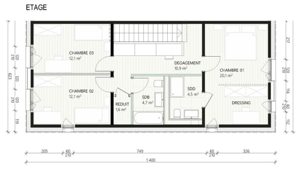 Immobilie in Treyvaux - LES HORIZONS DE LA SARINE - VILLAS NEUVES Ã€ TREYVAUX - Bild 5