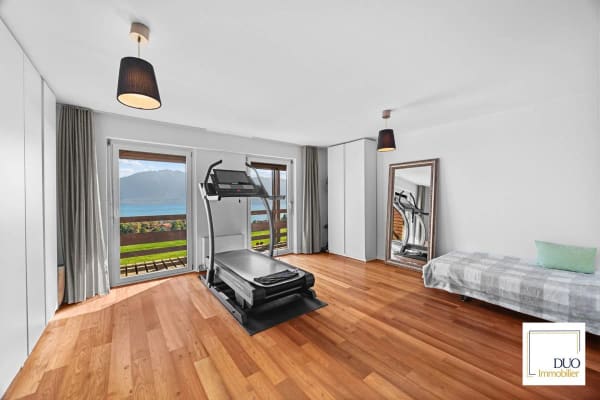 Immobilie in Jongny - Maison mitoyenne de 5,5 piÃ¨ces avec vue panoramique sur le lac LÃ©man - Bild 3
