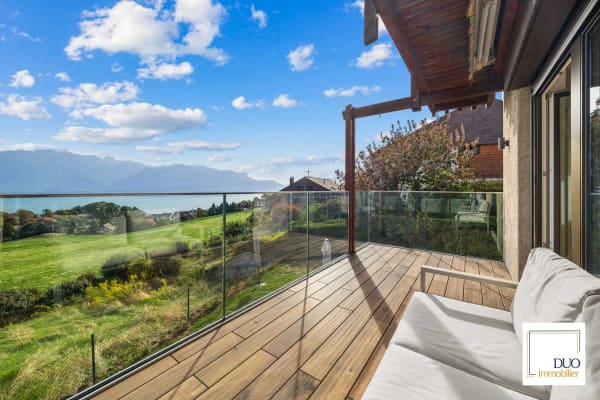 Immobilie in Jongny - Maison mitoyenne de 5,5 piÃ¨ces avec vue panoramique sur le lac LÃ©man - Bild 7