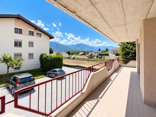 Immobilie in Grimisuat - Charmant appartement de 4,5 pièces avec vue sur les montagnes à Grimisuat - Bild 0