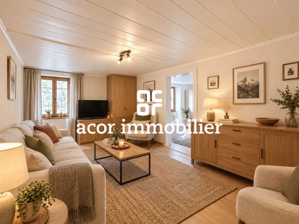 Immobilie in Grône - Appartement 2.5 pièces avec potentiel à Grône! - Bild 0