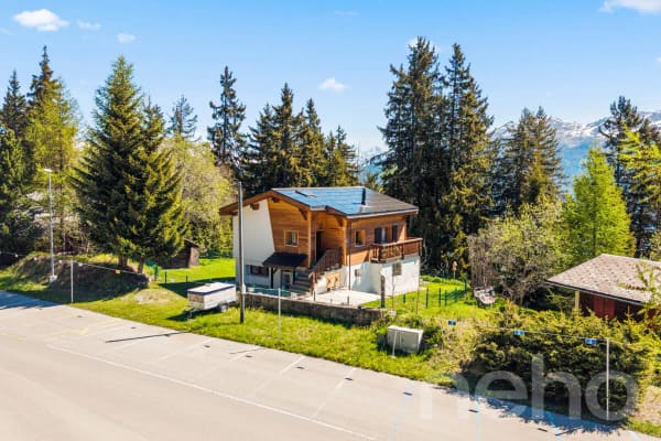 Immobilie in Les Collons - Lumineux chalet avec sauna, jacuzzi et accÃ¨s direct aux pistes de ski - Bild 0