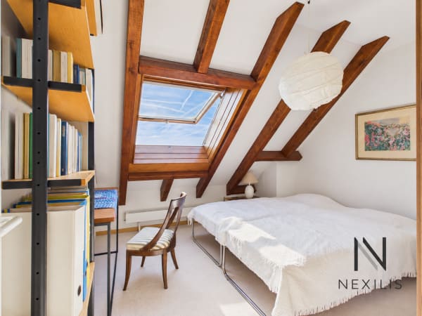 Immobilie in Echichens - Echichens 4,5 pièces sous les toits avec vue sur le Léman - Bild 7