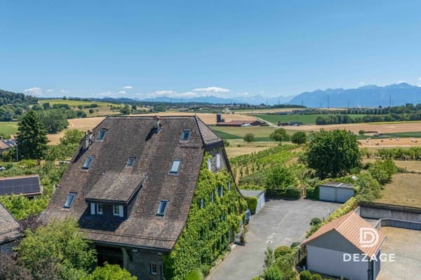 Immobilie in Crissier - Appartement de caractÃ¨re avec vue panoramique et jardin Ã  5 minutes de Crissier ! - Bild 0