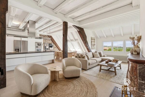 Immobilie in Crissier - Appartement de caractÃ¨re avec vue panoramique et jardin Ã  5 minutes de Crissier ! - Bild 1