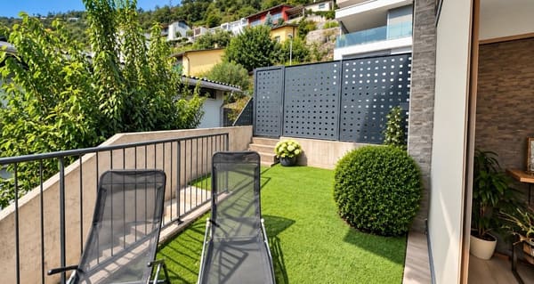 Immobilie in Monte Carasso - Villa con giardino e vista panoramica - Bild 1