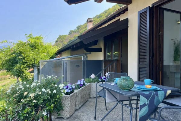 Immobilie in Caviano - ITALIEN - Lago Maggiore, NÃ¤he Schweizer Grenze, DoppelhaushÃ¤lfte mit Seesicht - Bild 27
