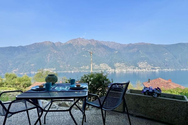 Immobilie in Caviano - ITALIEN - Lago Maggiore, NÃ¤he Schweizer Grenze, DoppelhaushÃ¤lfte mit Seesicht - Bild 28