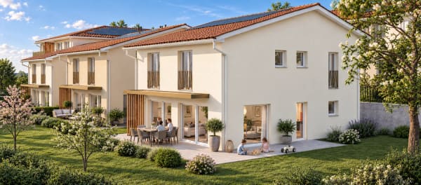 Immobilie in Vauderens - 3 villas individuelles neuves Ã  Vauderens - Ã  deux pas de la gare CFF - Bild 0