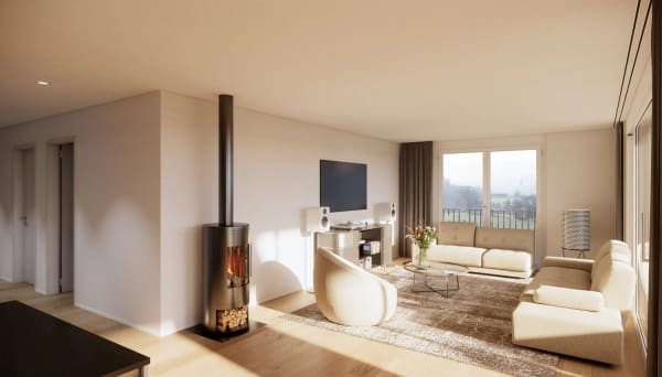Immobilie in Rumlikon - Exklusive 4,5-Zimmer-Wohnung im Dachgeschoss - Bild 3