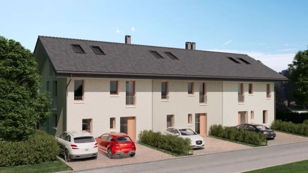 Immobilie in Marsens - Maison mitoyenne neuve de 5.5 piÃ¨ces Ã  Marsens â€“ Lot C - permis de construire en force! - Bild 1