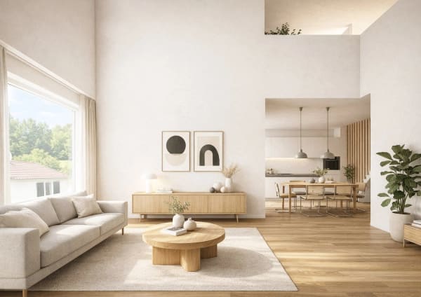 Immobilie in Hemishofen - HeRheinspaziert in Ihr neues Zuhause: Dach-Maisonette mit Weitblick (B1.3) - Bild 0
