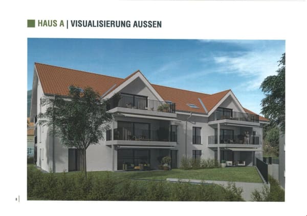 Immobilie in Oberbipp - Letzte 4.5-Zimmer-Neubauwohnung im 1. OG in Oberbipp â€“ Ihr neues Zuhause ab 2026! - Bild 0