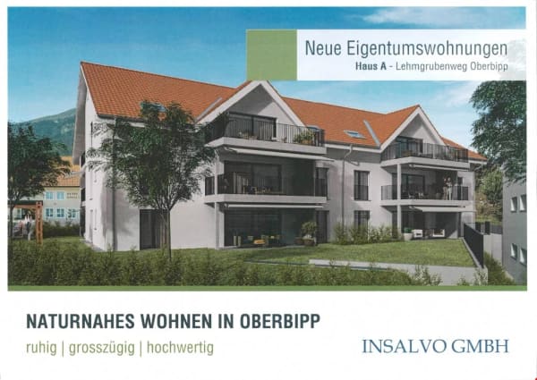 Immobilie in Oberbipp - Letzte 4.5-Zimmer-Neubauwohnung im 1. OG in Oberbipp â€“ Ihr neues Zuhause ab 2026! - Bild 2