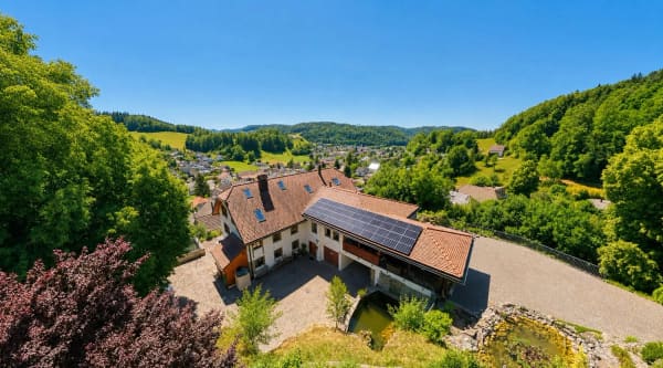Immobilie in Teufenthal Ag - LUXUS, NATUR & PRIVATSPHÃ„RE AN ERHÃ–HTER LAGE - Bild 0