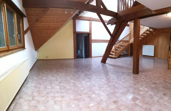 Immobilie in Movelier - Baisse de prix : grand duplex au centre du village avec garage et atelier, libre de suite - Bild 11