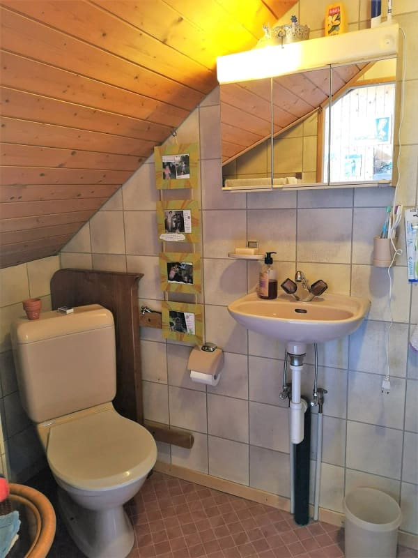 Immobilie in Movelier - Baisse de prix : grand duplex au centre du village avec garage et atelier, libre de suite - Bild 13