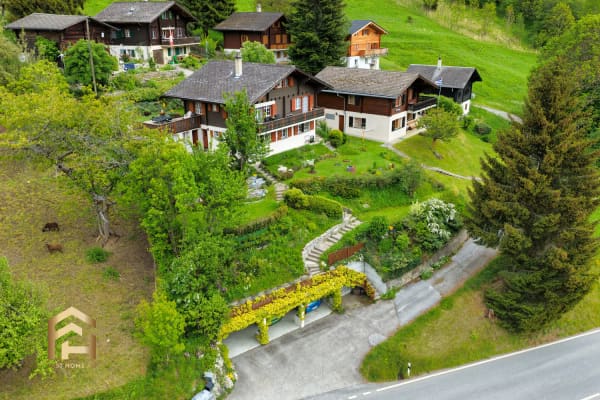 Immobilie in Ernen - Chalet in Ernen als Ferienwohnung oder Erstwohnsitz mit Einliegerwohnu - Bild 0