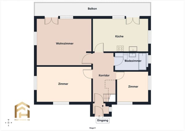 Immobilie in Ernen - Chalet in Ernen als Ferienwohnung oder Erstwohnsitz mit Einliegerwohnu - Bild 11