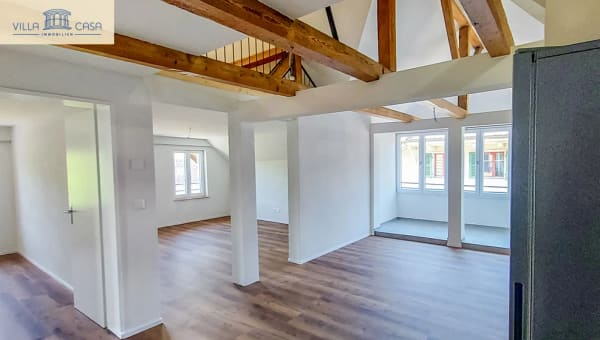 Immobilie in Seftigen - Komplett sanierte 4.5 Zimmer-Dachwohnung in Seftigen - Bild 1