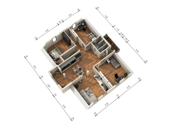 Immobilie in Seftigen - Komplett sanierte 4.5 Zimmer-Dachwohnung in Seftigen - Bild 2