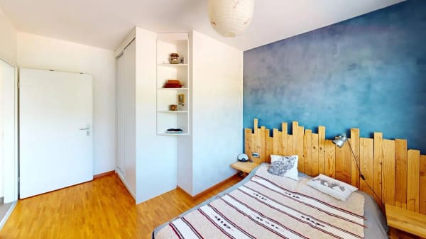 Immobilie in La Plaine - Attic 3.5 rooms with large terrace and Léman Express two minutes away! - Bild 4