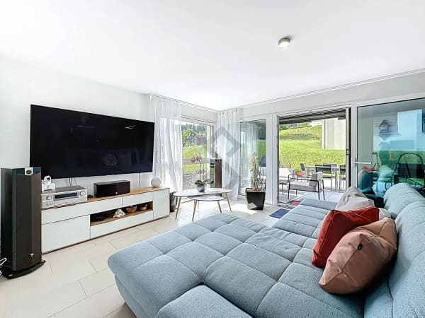 Immobilie in Cousset - Appartement 4.5 pces avec jardin à 25 min de Fribourg - Bild 4