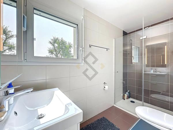 Immobilie in Cousset - Appartement 4.5 pces avec jardin à 25 min de Fribourg - Bild 6