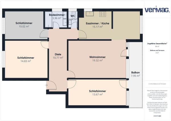 Immobilie in Horgen - Ihr Familienzuhause: 4.5-Zimmer-Wohnung in Horgen - Bild 12