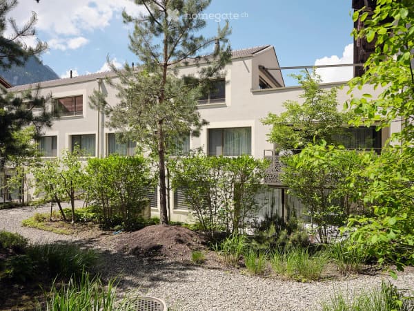 Immobilie in Meiringen - Einzigartige Dachwohnung mit 50 mÂ² Dachterrasse und Bergpanorama - Bild 0