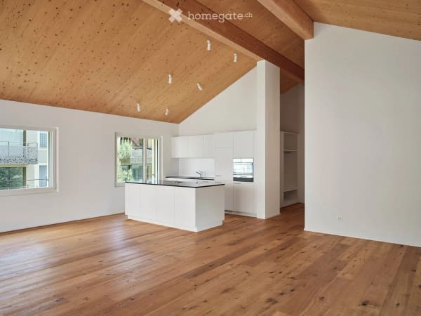 Immobilie in Meiringen - Einzigartige Dachwohnung mit 50 mÂ² Dachterrasse und Bergpanorama - Bild 4