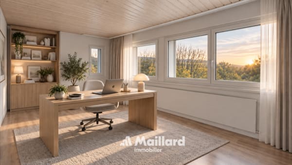 Immobilie in Le Vaud - Villa individuelle d'exception avec vue dégagée sur la nature - Bild 3