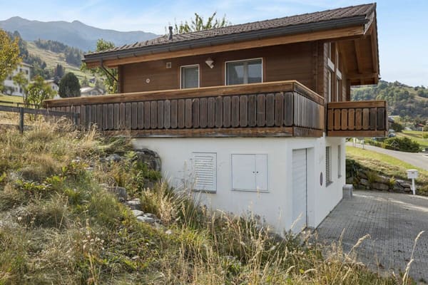 Immobilie in Unterbäch Vs - 3,5-Zimmer Chalet in Unterbäch - herziges Tiny-Einfamilienhaus mit viel Privatsphäre - Bild 11