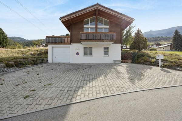 Immobilie in Unterbäch Vs - 3,5-Zimmer Chalet in Unterbäch - herziges Tiny-Einfamilienhaus mit viel Privatsphäre - Bild 13