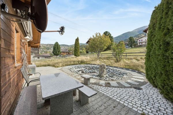 Immobilie in Unterbäch Vs - 3,5-Zimmer Chalet in Unterbäch - herziges Tiny-Einfamilienhaus mit viel Privatsphäre - Bild 14