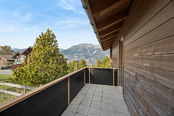 Immobilie in Unterbäch Vs - 3,5-Zimmer Chalet in Unterbäch - herziges Tiny-Einfamilienhaus mit viel Privatsphäre - Bild 16