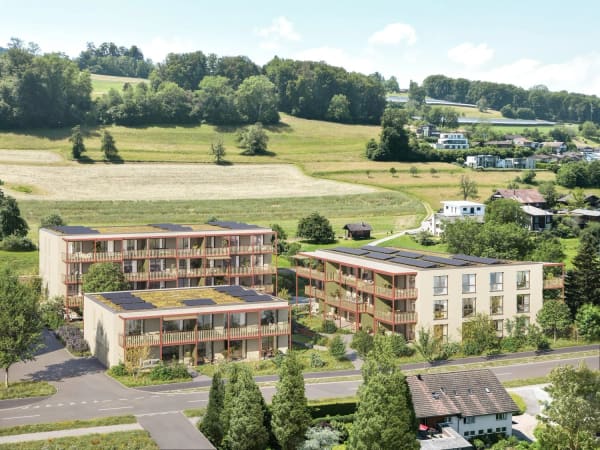 Immobilie in Boniswil - 3.5-Zimmer-Wohnung mit Balkon und Garten in Boniswil - Bild 1
