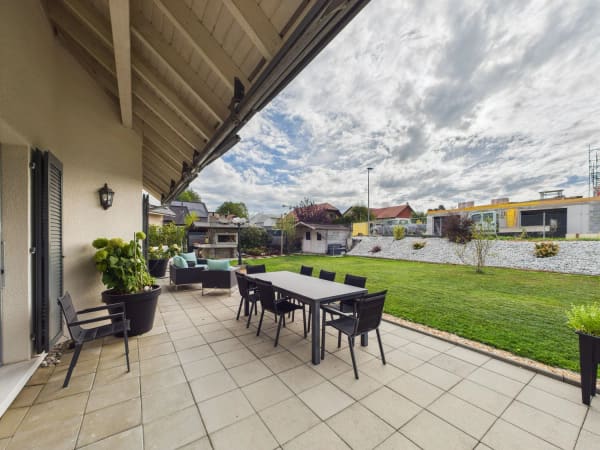 Immobilie in Bouloz - Vue Captivante, Grand Jardin avec Four Ã  Pizzas, Chauffage par le Sol, Cave & Cadre Familial Paisible ! - Bild 5