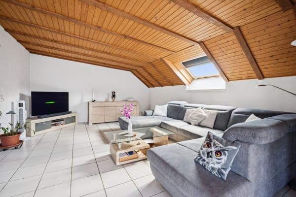 Immobilie in Thürnen - 5.5-Zimmer-Eigentumswohnung im Dachgeschoss mit Aussicht - Bild 2