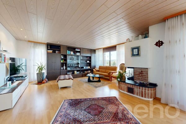 Immobilie in Eggenwil - Freistehendes 6.5-Zimmer-Einfamilienhaus mit unverbaubarer Aussicht - Bild 2