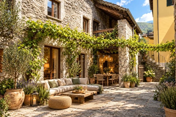 Immobilie in Tegna - Caratteristica casa ticinese con piazzetta privata - Bild 9
