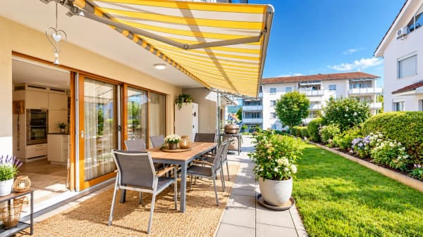 Immobilie in Zwillikon - Charmante 3½-Zimmer Wohnung mit grosszügigem Garten - Bild 0