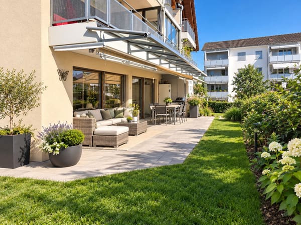 Immobilie in Zwillikon - Charmante 3½-Zimmer Wohnung mit grosszügigem Garten - Bild 3