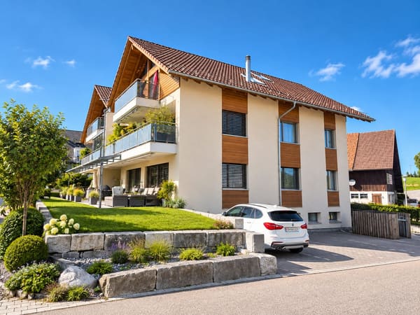 Immobilie in Zwillikon - Charmante 3½-Zimmer Wohnung mit grosszügigem Garten - Bild 8